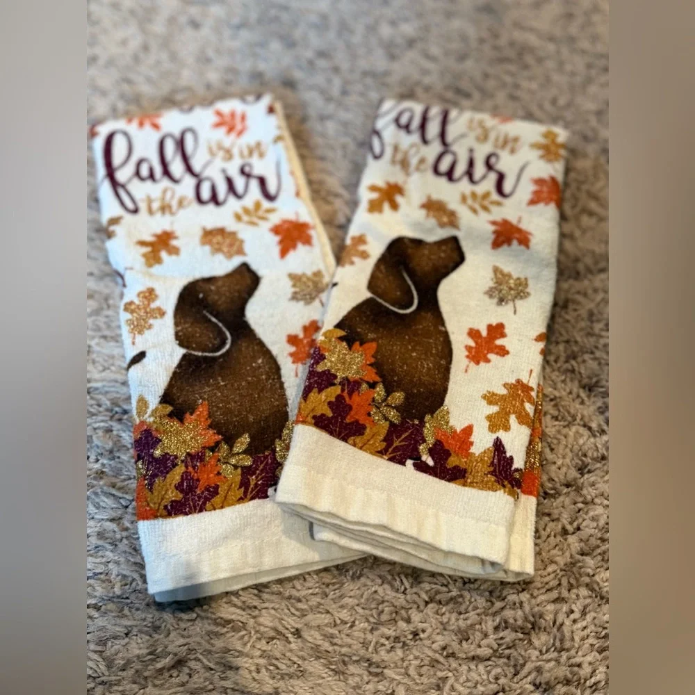 🎄🍂 Festive Holiday Hand Towels Set | 10-Piece Bundle | Kitchen or Bath Decor 🎃❄️